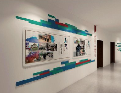 曲靖企业文化墙用什么材料好？