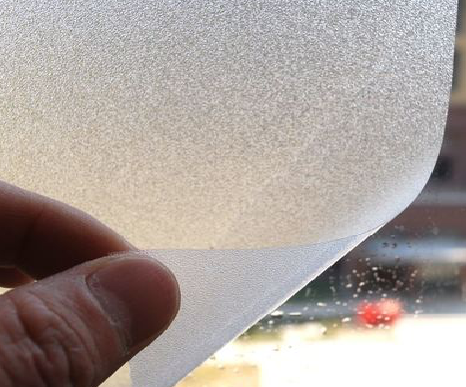 曲靖玻璃门外面粘广告用什么材料好？