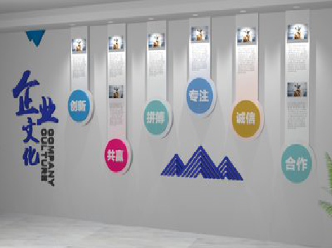 曲靖企业文化墙需要传递什么办公文化？